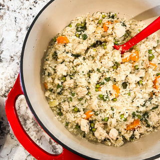 One Pot Chicken, Quinoa, and Veggies