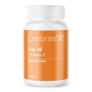 Hierro 30 mg + Vitamina C No-Masticabile Tableta 