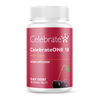 CelebrateONE 18 Multivitamínico bariátrico una vez al día con Hierro, Masticabile