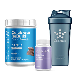 Início Pré-Operatório Kit : Cabelo, Pele & Unhas + ReBuild 