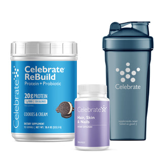 Início Pré-Operatório Kit : Cabelo, Pele & Unhas + ReBuild 