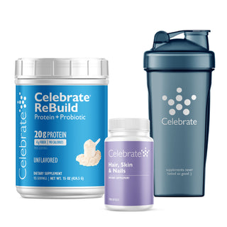 Início Pré-Operatório Kit : Cabelo, Pele & Unhas + ReBuild 