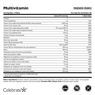 Bariatric Multivitamin sem Ferro, Mastigável