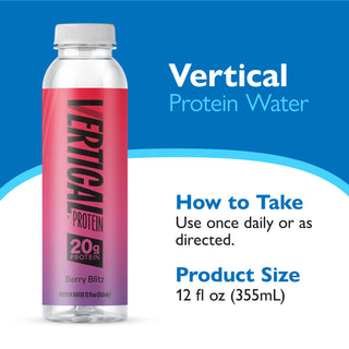 Água Vertical Clear com Proteínas