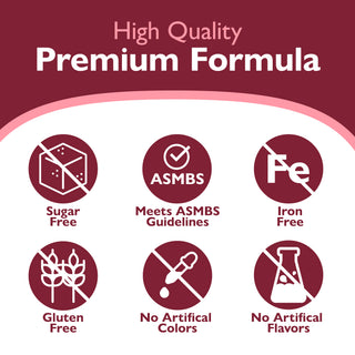 Bariatric Multivitamin sem Ferro, Mastigação suave