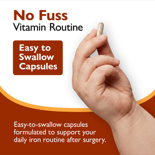Ferro 60 mg + Vitamina C, Cápsulas