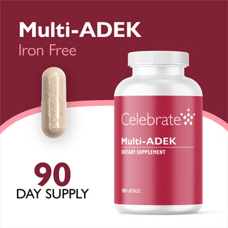 Vitamina Multi-ADEK sem Ferro, Cápsulas