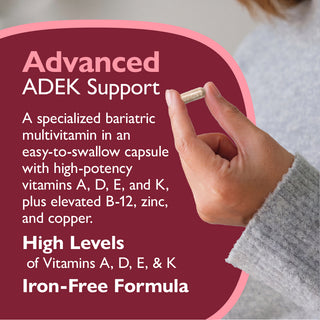 Vitamina Multi-ADEK sem Ferro, Cápsulas
