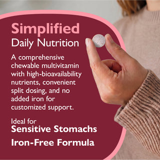 Bariatric Multivitamin sem Ferro, Mastigável