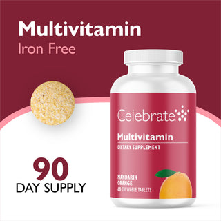 Bariatric Multivitamin sem Ferro, Mastigável