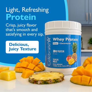 Celebrate Whey Proteína Clear + Eletrólitos 