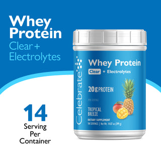 Celebrate Whey Proteína Clear + Eletrólitos 