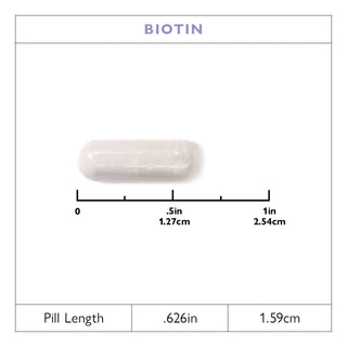 Biotina 5.000 mcg, Cápsulas