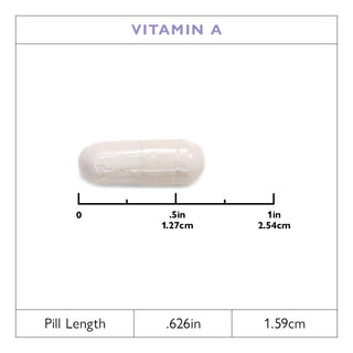 Vitamina A 7.500mcg (25.000 IU), Cápsulas